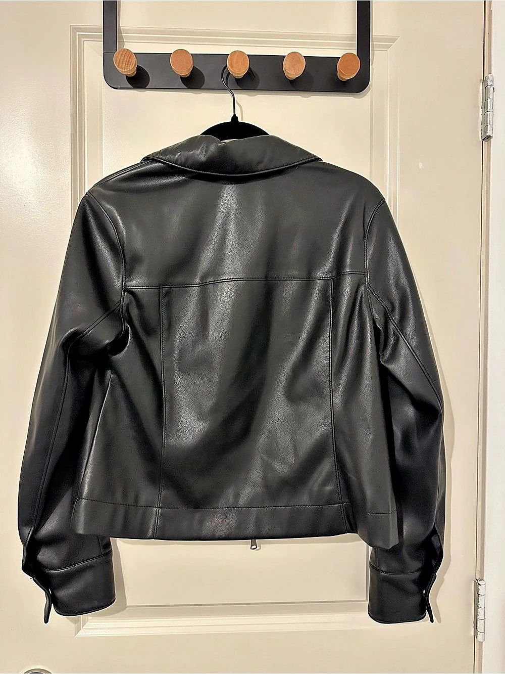 Banana Republic Vegan Leather Jacket - Picture 3 of 5